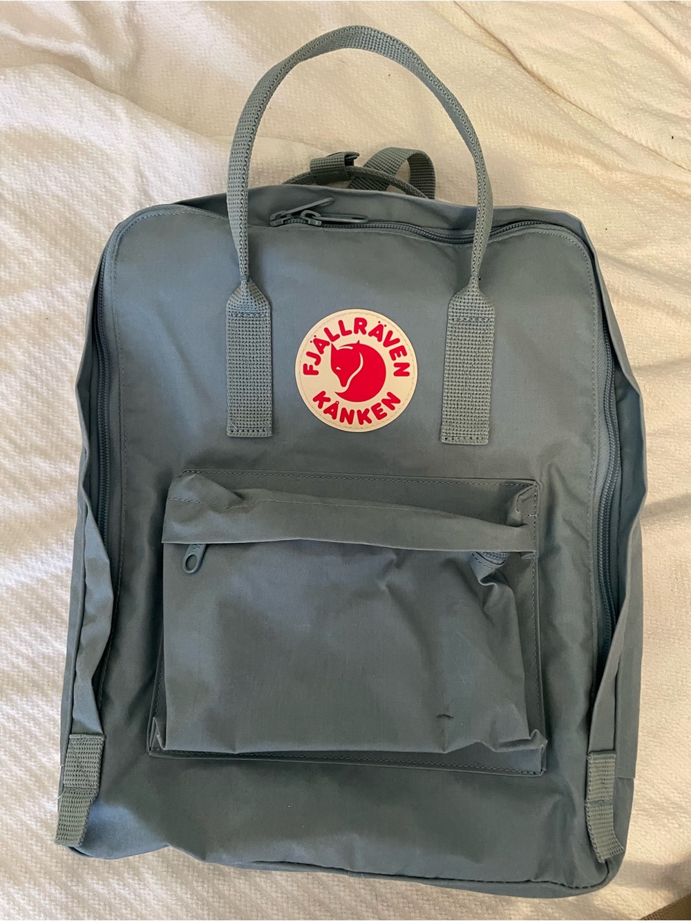 Fjallraven Kånken Backpack in Slate Blue-Grey Green